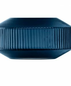 LSA International Sapphire Blue Rotunda Wide Vase