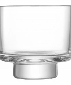 LSA International Set of 2 Metropole Mouthblown Glass Tumblers 8 LSA International Set of 2 Metropole Mouthblown Glass Tumblers
