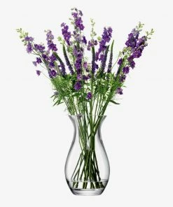 LSA International 32cm Clear Flower Grand Posy Vase 8 LSA International 32cm Clear Flower Grand Posy Vase