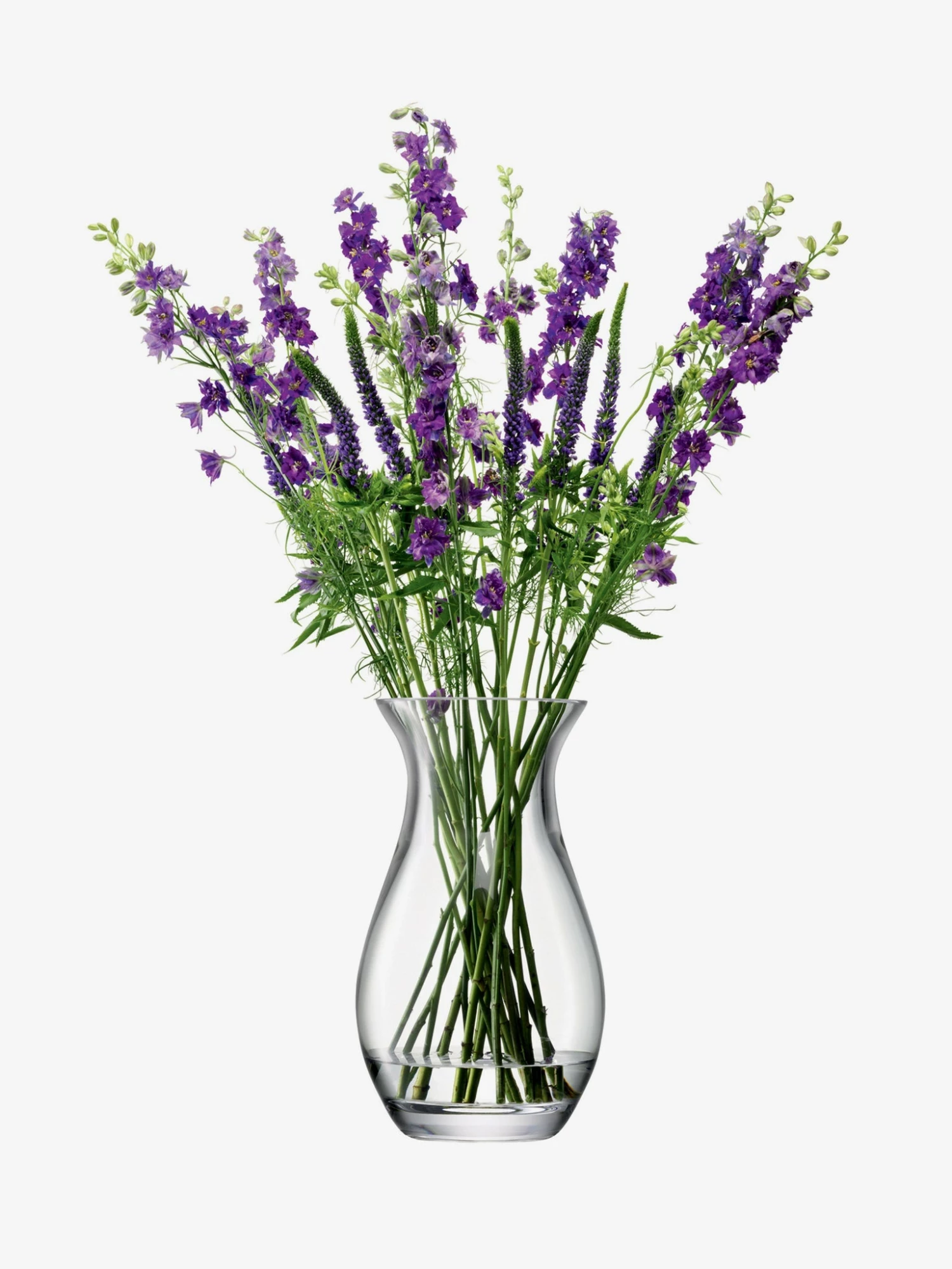 LSA International 32cm Clear Flower Grand Posy Vase 5 LSA International 32cm Clear Flower Grand Posy Vase