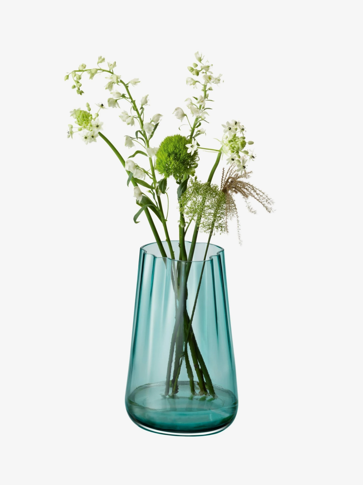 LSA International Sea Green 35cm Lagoon Lantern/Vase 5 LSA International Sea Green 35cm Lagoon Lantern/Vase