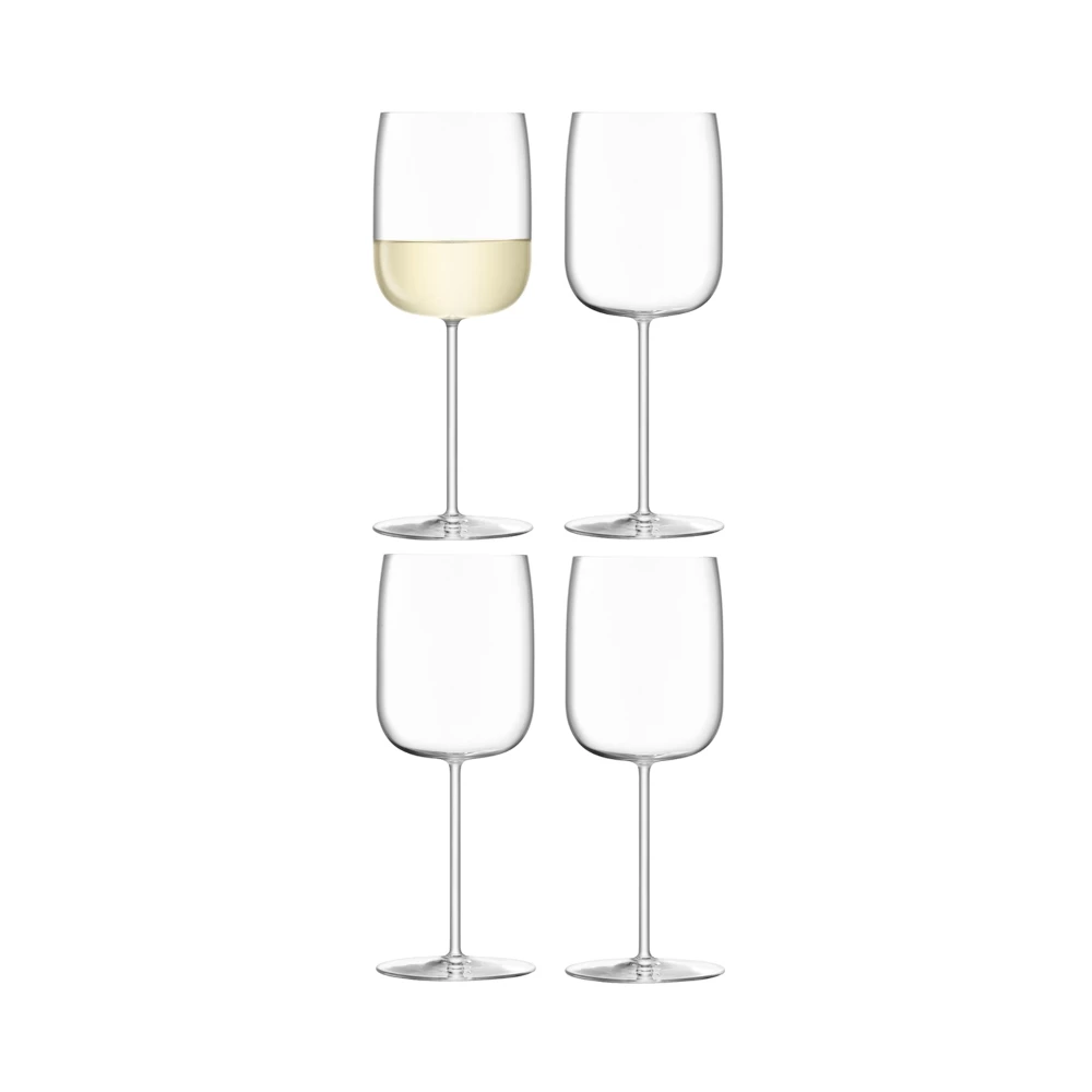 LSA International Set of 4 380ml Clear Borough Wine Glass 6 LSA International Set of 4 380ml Clear Borough Wine Glass