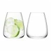 LSA International Set of 2 Wine Culture Water Glasses 2 LSA International Set of 2 Wine Culture Water Glasses