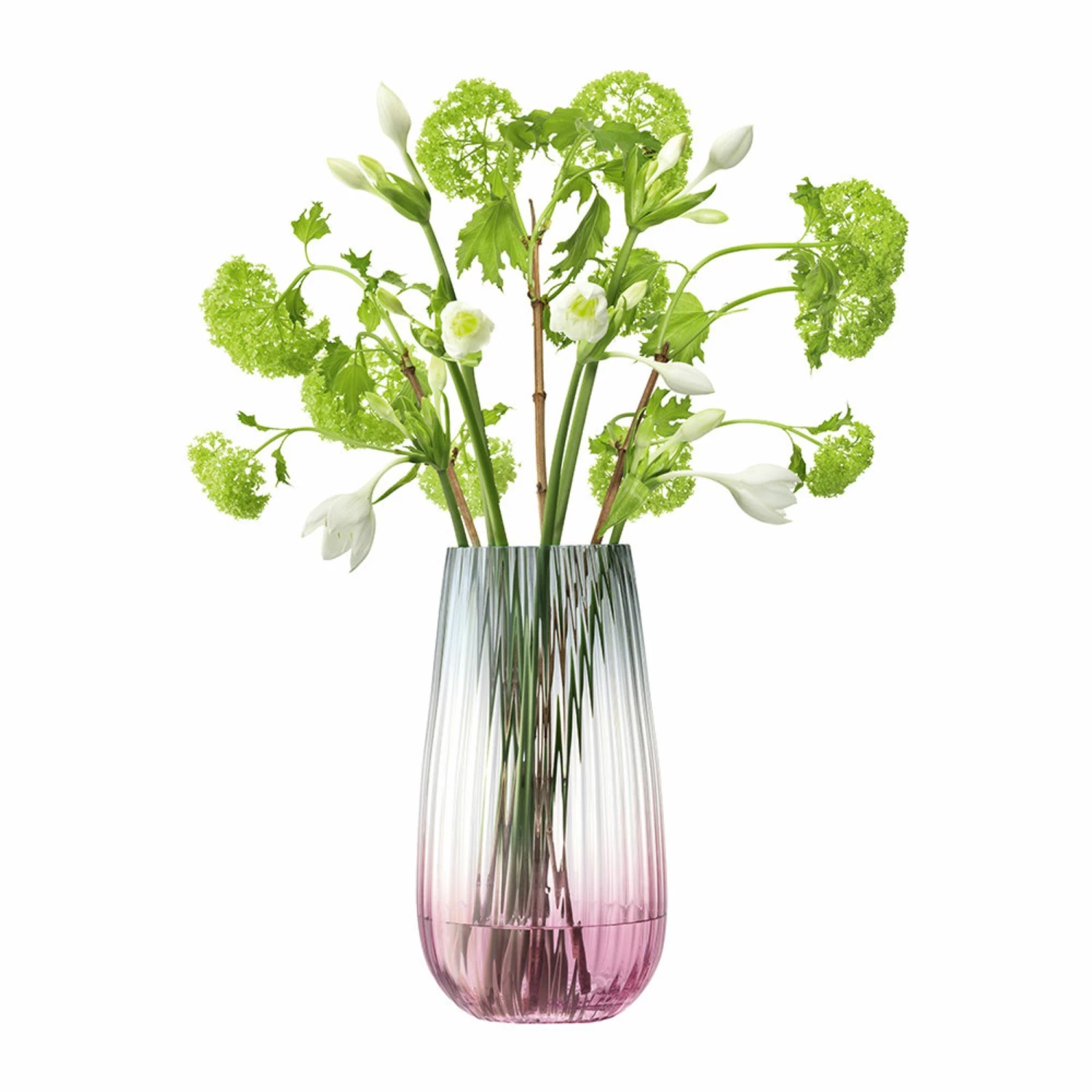 LSA International Pink & Grey Dusk Vase - 28cm 4 LSA International Pink & Grey Dusk Vase - 28cm