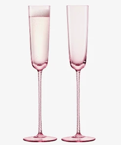 LSA International Theatre Flute Champagne Glass - Set of 2