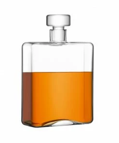 LSA International Cask Whisky Set Clear 1 Decanter Complete with 2 Glasses 13 LSA International Cask Whisky Set Clear 1 Decanter Complete with 2 Glasses