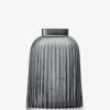 LSA International 20cm Grey Pleat Vase 2 LSA International 20cm Grey Pleat Vase