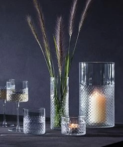 LSA International Wicker Tealight Holder H6.5cm 5 LSA International Wicker Tealight Holder H6.5cm