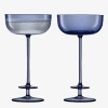 LSA International Theatre Champagne Saucers - Set of 2 2 LSA International Theatre Champagne Saucers - Set of 2
