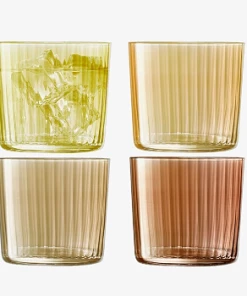 LSA International 310ml Gems Ripple Glass Amber - Set of 4 13 LSA International 310ml Gems Ripple Glass Amber - Set of 4