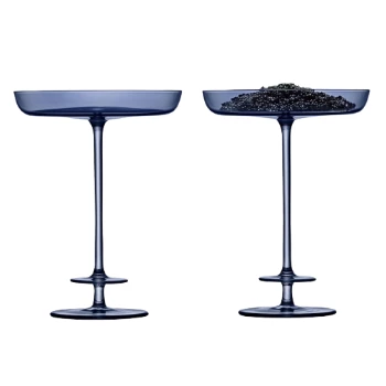 LSA International Theatre Caviar Amuse Dish - Set of 2 3 LSA International Theatre Caviar Amuse Dish - Set of 2