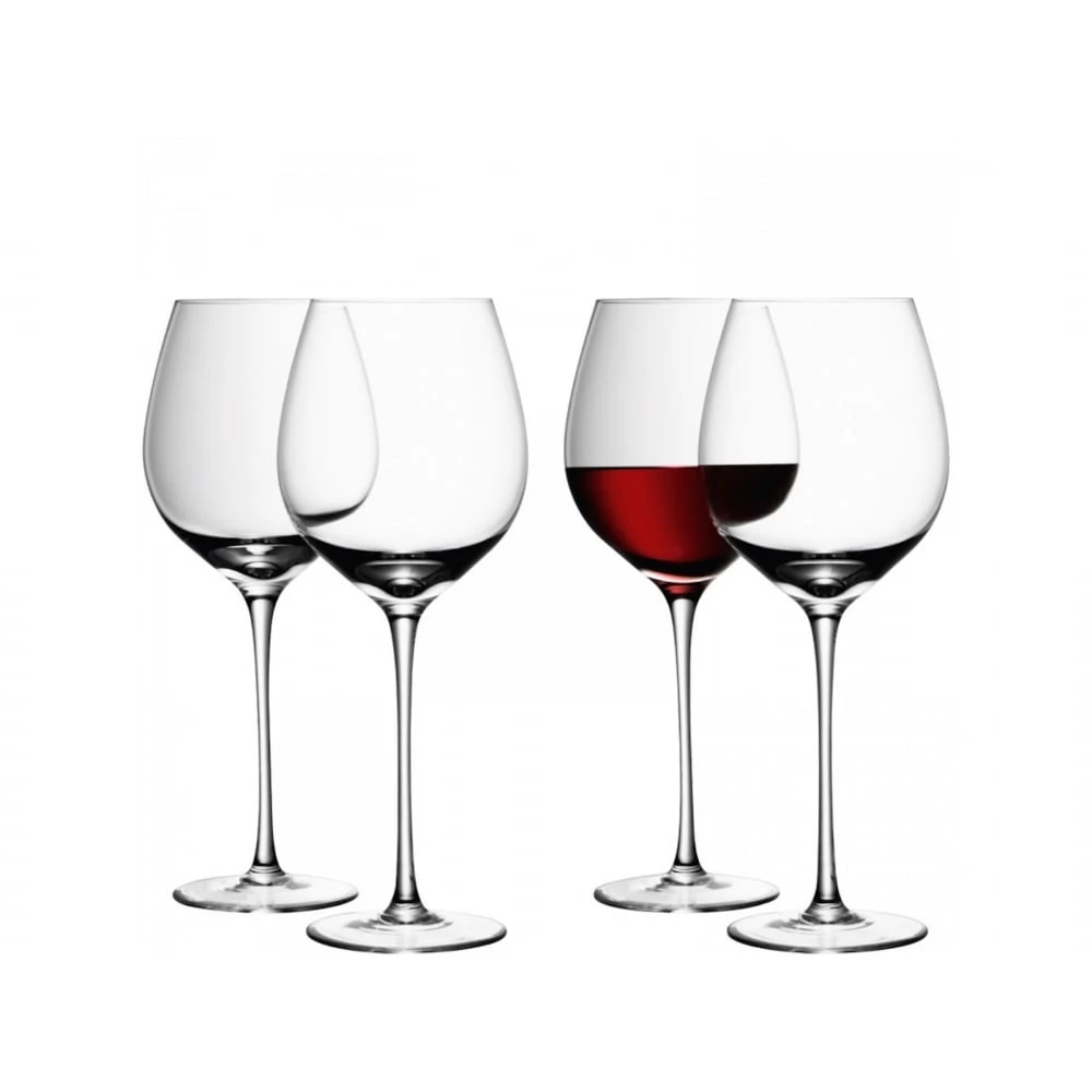 LSA International Set of 4 Wine Red Wine Glasses 750ml 3 LSA International Set of 4 Wine Red Wine Glasses 750ml