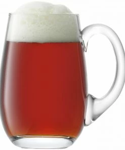 LSA International Bar Beer Tankard Curved 750ml Clear