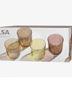 LSA International Gems Ripple Glass - Set of 8 13 LSA International Gems Ripple Glass - Set of 8