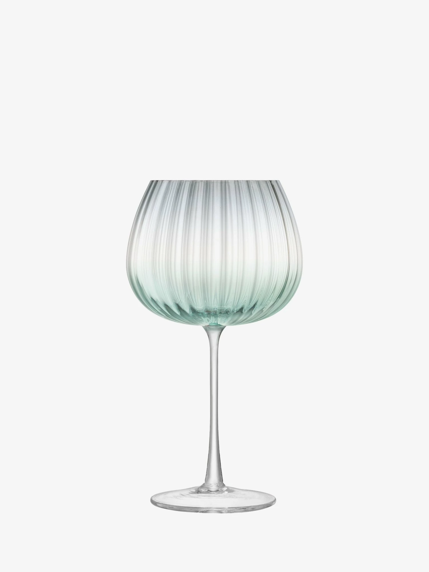 LSA International 650ml Green Dusk Balloon Goblet 6 LSA International 650ml Green Dusk Balloon Goblet