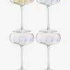 LSA International Set of 4 300ml Pearl Champagne Saucer
