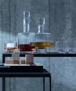 LSA International Metropole Battersea Handmade Glass Decanter 1.65L 7 LSA International Metropole Battersea Handmade Glass Decanter 1.65L