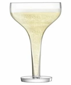 LSA International Set of 2 150ml Epoque Cocktail Saucer Glass