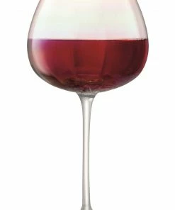 LSA International Set of 4 Pearl Red Wine Glasses 460ml 7 LSA International Set of 4 Pearl Red Wine Glasses 460ml