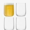 LSA International Set of 4 625ml Clear Borough Bar Glass 2 LSA International Set of 4 625ml Clear Borough Bar Glass