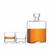 LSA International Cask Whisky Set Clear 1 Decanter Complete with 2 Glasses 2 LSA International Cask Whisky Set Clear 1 Decanter Complete with 2 Glasses