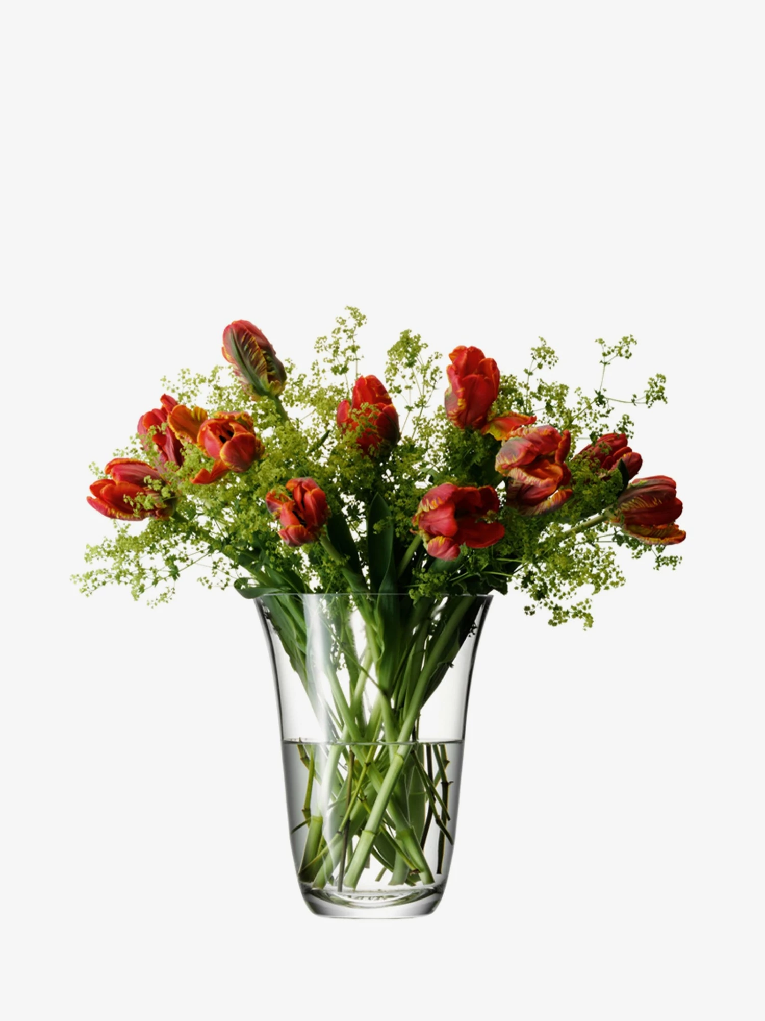 LSA International 23cm Clear Flower Open Bouquet Vase 6 LSA International 23cm Clear Flower Open Bouquet Vase