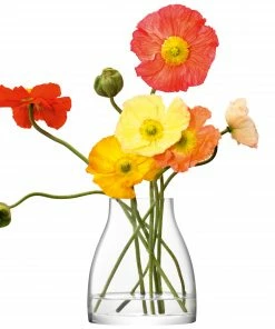 LSA International Mouthblown Glass Flower Kiln Vase H21cm