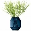 LSA International Sapphire Blue Rotunda 20cm Vase 1 LSA International Sapphire Blue Rotunda 20cm Vase