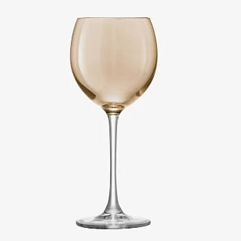 LSA International Polka Metallic Wine Glass - Set of 4 5 LSA International Polka Metallic Wine Glass - Set of 4