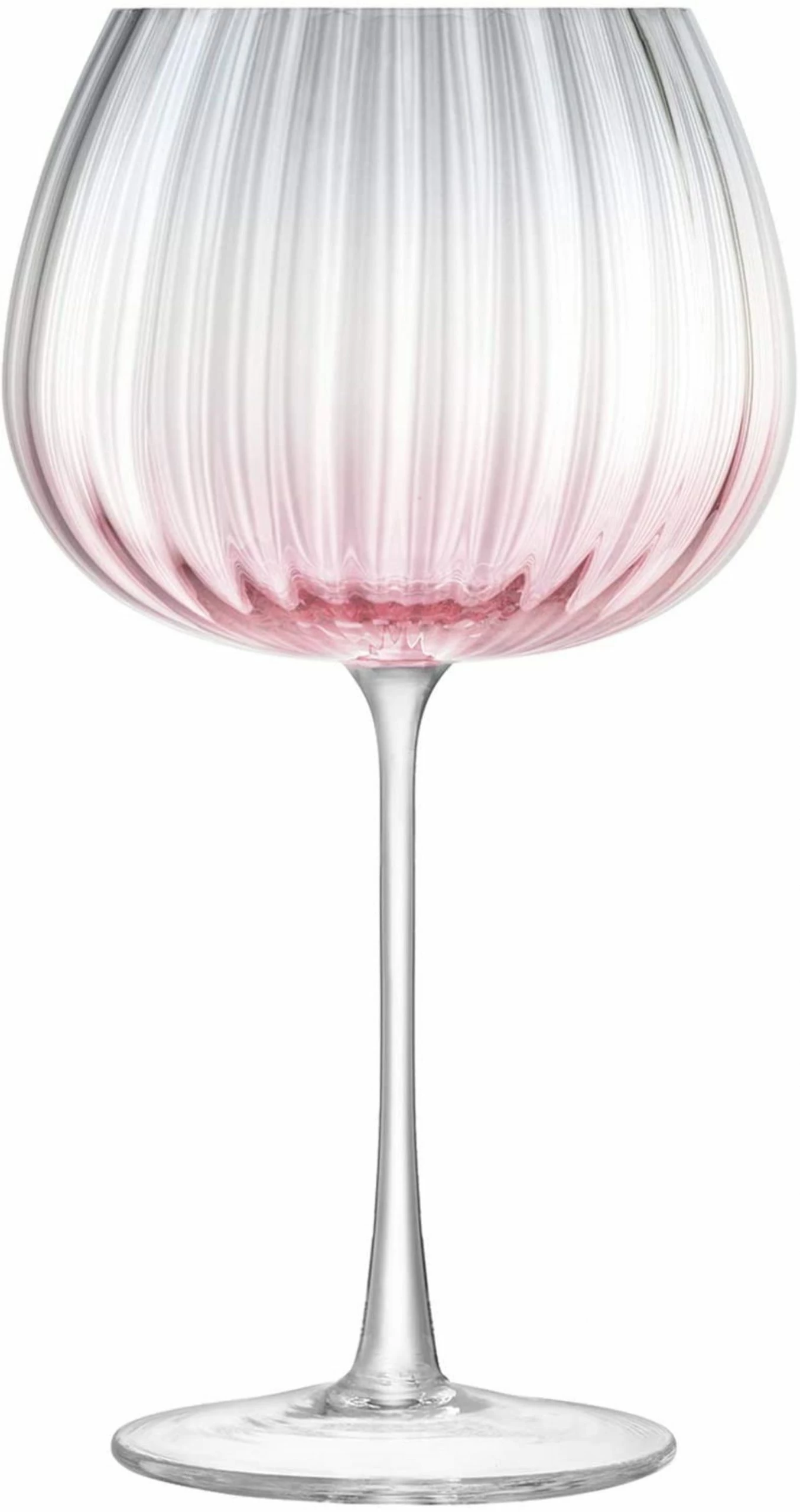 LSA International Set of 2 Pink/Grey Dusk Balloon Gin Glass 650ml 5 LSA International Set of 2 Pink/Grey Dusk Balloon Gin Glass 650ml