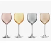 LSA International Polka Metallic Wine Glass - Set of 4 2 LSA International Polka Metallic Wine Glass - Set of 4
