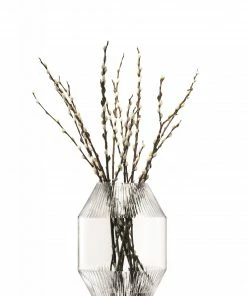 LSA International Clear Rotunda Glass Vase 37cm