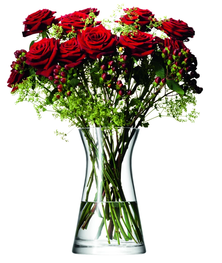 LSA International Flower Mixed Bouquet Glass Vase 5 LSA International Flower Mixed Bouquet Glass Vase