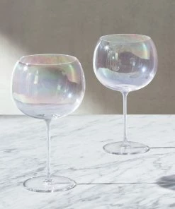 LSA International Bubble Balloon Glass 680 Ml Pearl X 4 Pcs 12 LSA International Bubble Balloon Glass 680 Ml Pearl X 4 Pcs