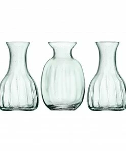 LSA International Mia Mini Vase Trio