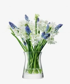 LSA International 13cm Clear Flower Garden Posy Vase 9 LSA International 13cm Clear Flower Garden Posy Vase
