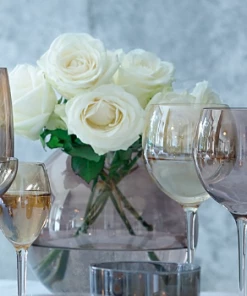 LSA International Polka Metallic Wine Glass - Set of 4 11 LSA International Polka Metallic Wine Glass - Set of 4