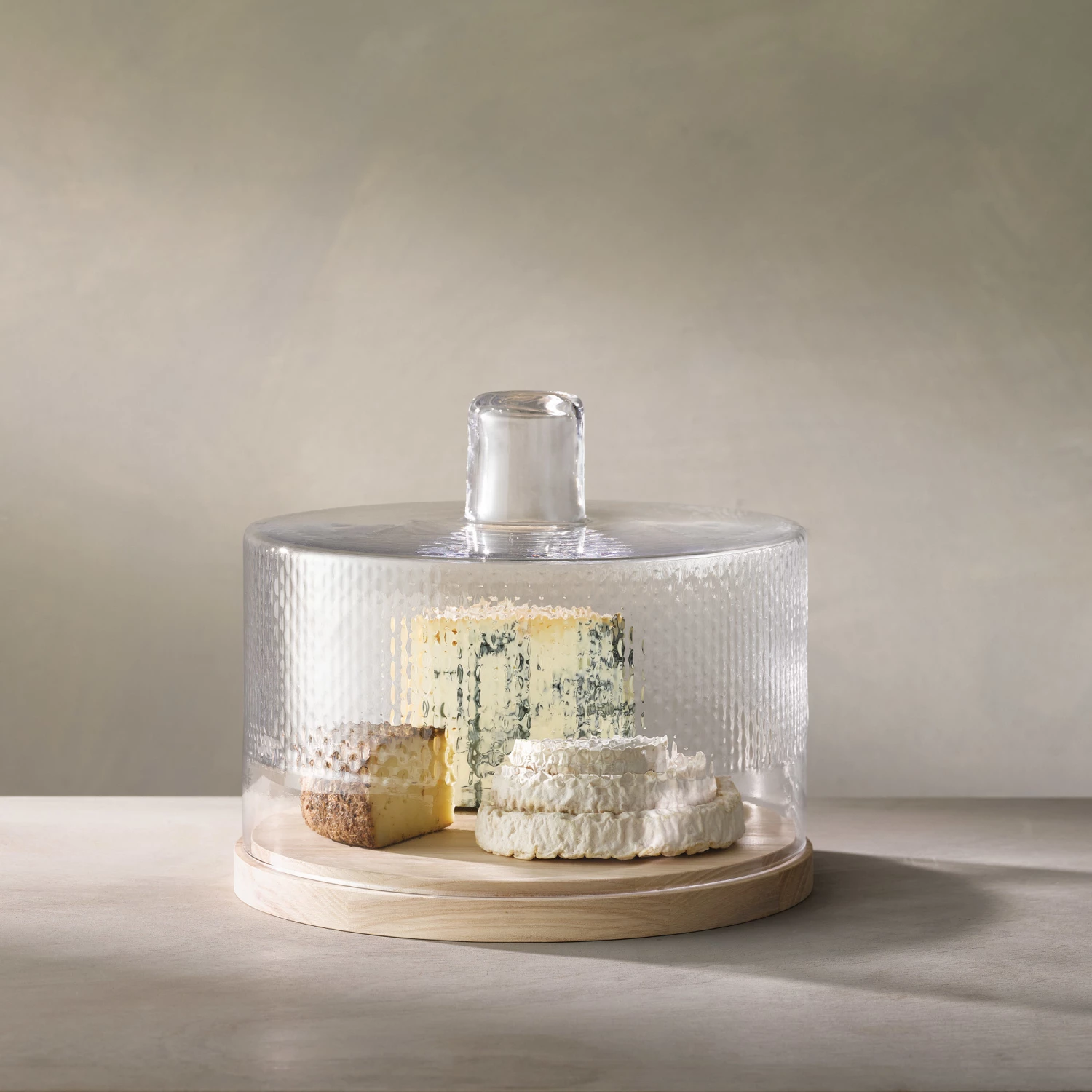 LSA International Wicker Cake/Cheese Dome with Ash Base 6 LSA International Wicker Cake/Cheese Dome with Ash Base