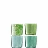 LSA International Set of 4 Assorted Jade 310ml Gems Tumbler Glasses 1 LSA International Set of 4 Assorted Jade 310ml Gems Tumbler Glasses