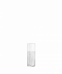 LSA International Mouthblown Glass Wicker Vase 20cm