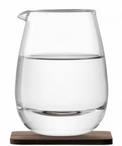 LSA International Islay Jug with Walnut Coaster