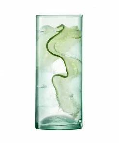 LSA International Canopy Beer Glass in Recycled Glass 520 Ml Clear X 4 Pcs