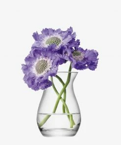 LSA International 9.5cm Clear Flower Mini Posy Vase