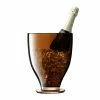 LSA International Epoque Mouthblown Glass Champagne Bucket - Amber 2 LSA International Epoque Mouthblown Glass Champagne Bucket - Amber