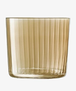 LSA International 310ml Gems Ripple Glass Amber - Set of 4 16 LSA International 310ml Gems Ripple Glass Amber - Set of 4