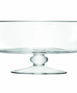 LSA International Serve 31cm Dessert Comport/Trifle Bowl Handmade Glass