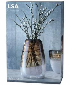 LSA International Forest Vase, Bark 9 LSA International Forest Vase, Bark
