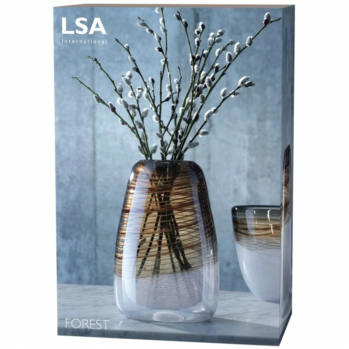 LSA International Forest Vase, Bark 6 LSA International Forest Vase, Bark