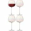 LSA International Set of 4 Pearl Red Wine Glasses 460ml
