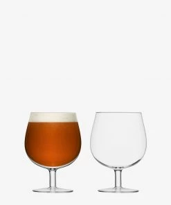 LSA International Set of 2 550ml Clear Craft Bar Beer Glass